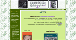 Desktop Screenshot of henrycowell.org